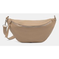 δερμάτινη τσάντα answear.lab χρώμα: καφέ 100% φυσικό δέρμα