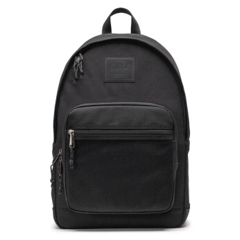 σακίδιο πλάτης herschel kaine 28 l χρώμα μαύρο