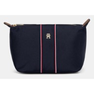 νεσεσέρ καλλυντικών tommy hilfiger χρώμα: ναυτικό μπλε, aw0aw17952 100% ανακυκλωμένο πολυαμίδιο