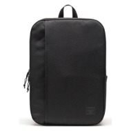 σακίδιο πλάτης herschel wesbrook 24 l χρώμα: μαύρο, 11671-05881-os 100% ανακυκλωμένος πολυεστέρας