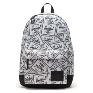 σακίδιο πλάτης herschel classic™ xl 30 l χρώμα: άσπρο, 11546-07111-os 100% ανακυκλωμένος πολυεστέρας