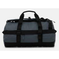 τσάντα rains 13490 texel duffel bag χρώμα: γκρι, 13490 100% πολυεστέρας με επίστρωση πολυουρεθάνης
