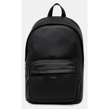 σακίδιο πλάτης calvin klein χρώμα μαύρο, lv04d3155g 100%