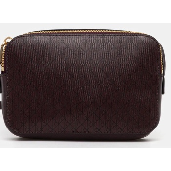 τσάντα calvin klein χρώμα καφέ, lv04f3268g 60%