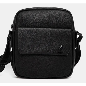 σακίδιο u.s. polo assn. seattle χρώμα μαύρο, beus35749mvp