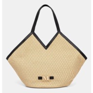 τσάντα παραλίας max mara beachwear χρώμα: μπεζ, 2516511079600 κύριο υλικό: 100% πολυαιθυλένιο
φόδρα: