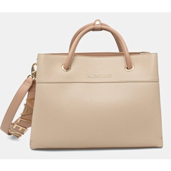 τσάντα valentino bags χρώμα μαύρο, vbs5a802 κύριο υλικό