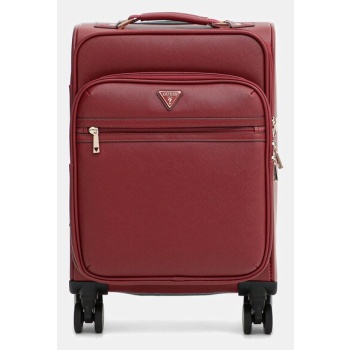 βαλίτσα guess norom χρώμα ροζ, twsn90 91983 κύριο υλικό