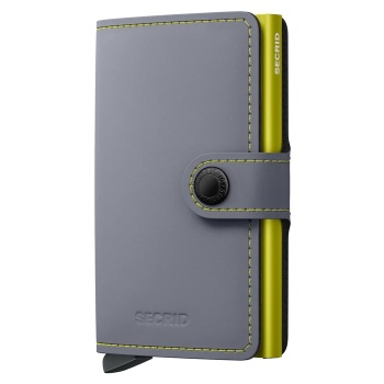 δερμάτινο πορτοφόλι secrid matte υλικό 1 φυσικό δέρμαυλικό