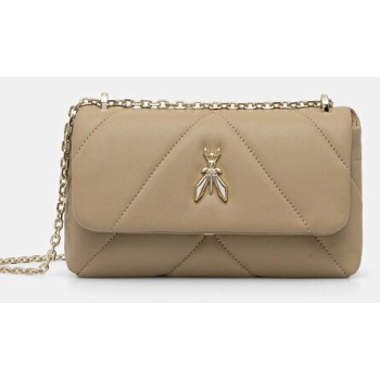 δερμάτινη τσάντα patrizia pepe κύριο υλικό 100% φυσικό