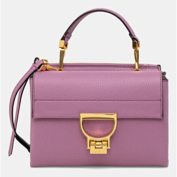 δερμάτινη τσάντα coccinelle φυσικό δέρμα