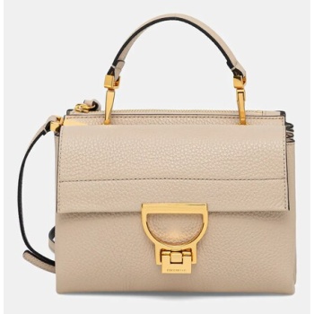 δερμάτινη τσάντα coccinelle φυσικό δέρμα