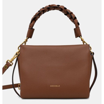 δερμάτινη τσάντα coccinelle φυσικό δέρμα