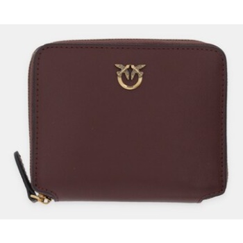 δερμάτινο πορτοφόλι pinko 100% φυσικό δέρμα