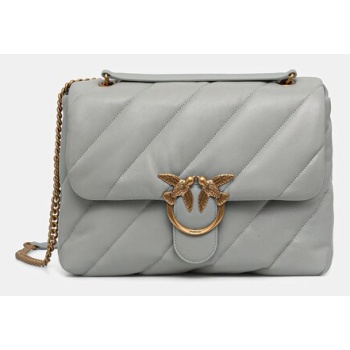 δερμάτινη τσάντα pinko κύριο υλικό φυσικό δέρμαφόδρα 50%