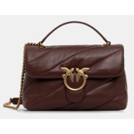 δερμάτινη τσάντα pinko κύριο υλικό: φυσικό δέρμα
φόδρα: 50% βαμβάκι, 50% πολυουρεθάνη