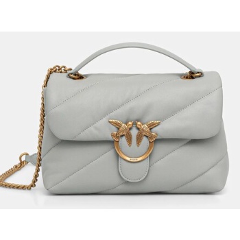 δερμάτινη τσάντα pinko κύριο υλικό φυσικό δέρμαφόδρα 50%