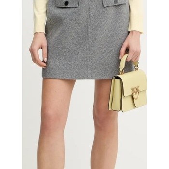 δερμάτινη τσάντα pinko 100% φυσικό δέρμα