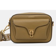 δερμάτινη τσάντα coccinelle 100% φυσικό δέρμα