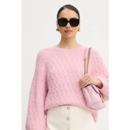 δερμάτινη τσάντα pinko φυσικό δέρμα