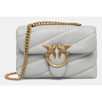 δερμάτινη τσάντα pinko φυσικό δέρμα