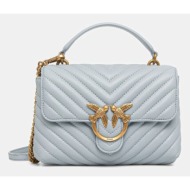 δερμάτινη τσάντα pinko 100% δέρμα πρόβατου