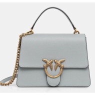 δερμάτινη τσάντα pinko 100% φυσικό δέρμα