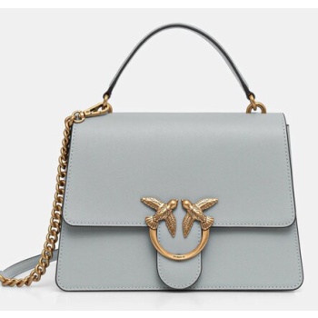 δερμάτινη τσάντα pinko 100% φυσικό δέρμα