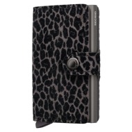 πορτοφόλι secrid leo αλουμίνιο, φυσικό δέρμα