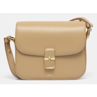 δερμάτινη τσάντα a.p.c. sac grace small κύριο υλικό: 100% δέρμα βοοειδών
φόδρα: 100% βαμβάκι