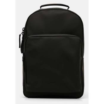 σακίδιο πλάτης rains book daypack large w3 100% πολυεστέρας