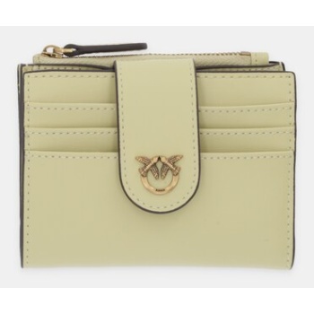 δερμάτινο πορτοφόλι pinko 100% φυσικό δέρμα