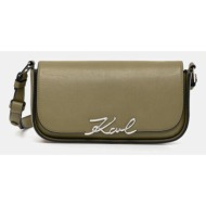 δερμάτινη τσάντα karl ...