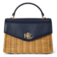 τσάντα lauren ralph lauren κύριο υλικό: φυσικό δέρμα, ρατάν
φόδρα: υφαντικό υλικό