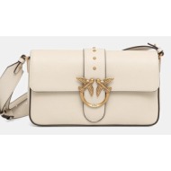 δερμάτινη τσάντα pinko φυσικό δέρμα