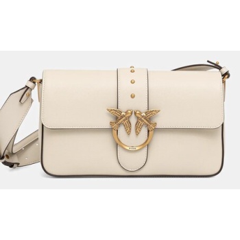 δερμάτινη τσάντα pinko φυσικό δέρμα