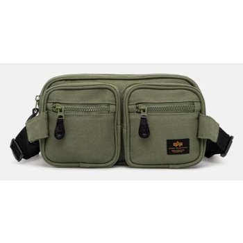 σακίδιο alpha industries label waist bag κύριο υλικό 100%