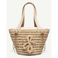 τσάντα ruslan baginskiy ruslan baginskiy logo-embellished baker boy cap κύριο υλικό: 100% άχυρο
φόδρ