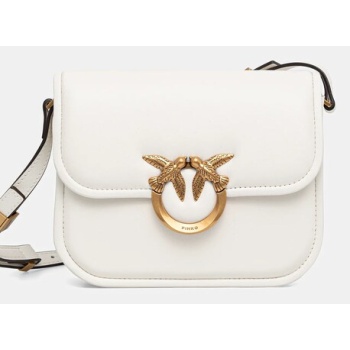 δερμάτινη τσάντα pinko φυσικό δέρμα