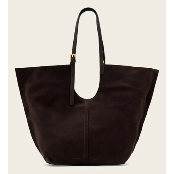 σουέτ τσάντα allsaints ara κύριο υλικό 100% δέρμα