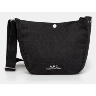 τσάντα a.p.c. besace journal small κύριο υλικό: 60% βαμβάκι, 40% πολυεστέρας