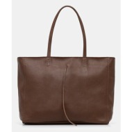 δερμάτινη τσάντα answear lab 100% φυσικό δέρμα