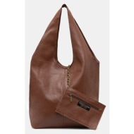 δερμάτινη τσάντα answear.lab 100% φυσικό δέρμα