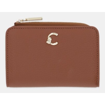 δερμάτινο πορτοφόλι coccinelle coccinelle c-me φυσικό δέρμα