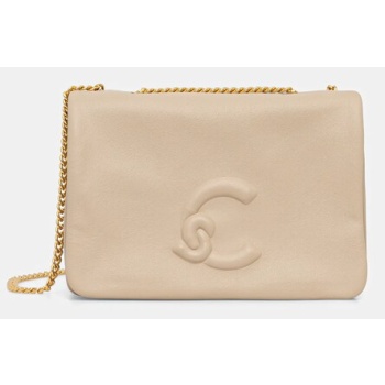 δερμάτινη τσάντα coccinelle dulse φυσικό δέρμα