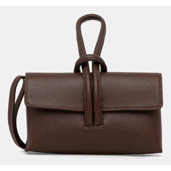 δερμάτινη τσάντα ώμου answear.lab 100% φυσικό δέρμα