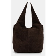 τσάντα σουέτ answear.lab 100% δέρμα σαμουά