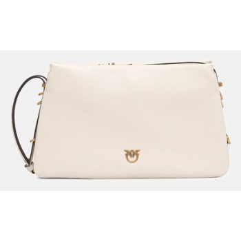 δερμάτινη τσάντα pinko δέρμα