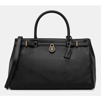 δερμάτινη τσάντα tommy hilfiger δέρμα