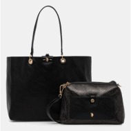 τσάντα δυο όψεων u.s. polo assn. axtell reversible 100% πολυουρεθάνη